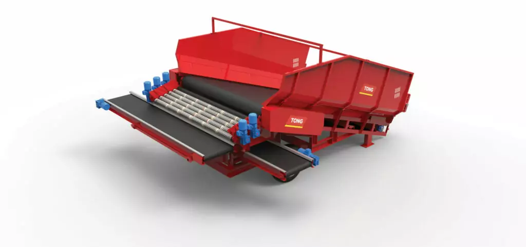 Tong Sttoremaker mobile vegetable hopper cleaner