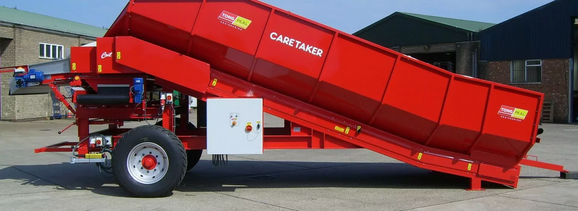 Tong Storemaker Field Hopper Cleaner Loader