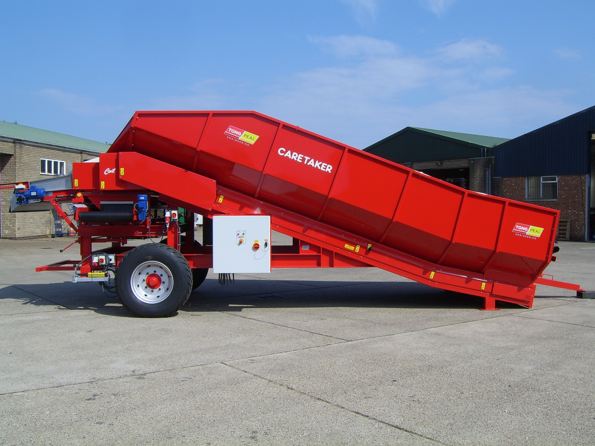 Tong Storemaker Field Hopper Cleaner Loader