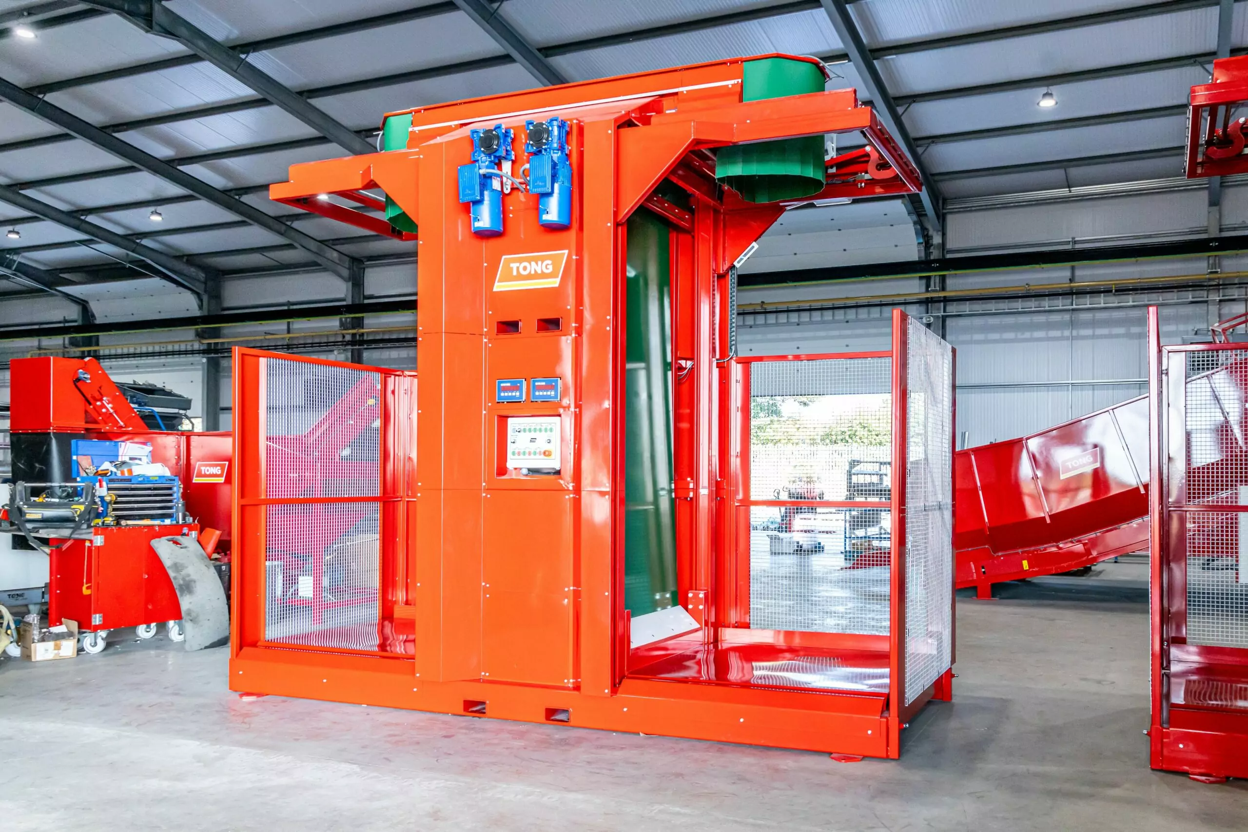 Jetfill Big Bag filler Box filling Tong Engineering