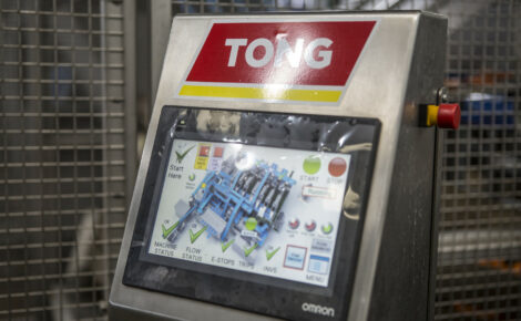 Tong HMI vegetable handling equipment control