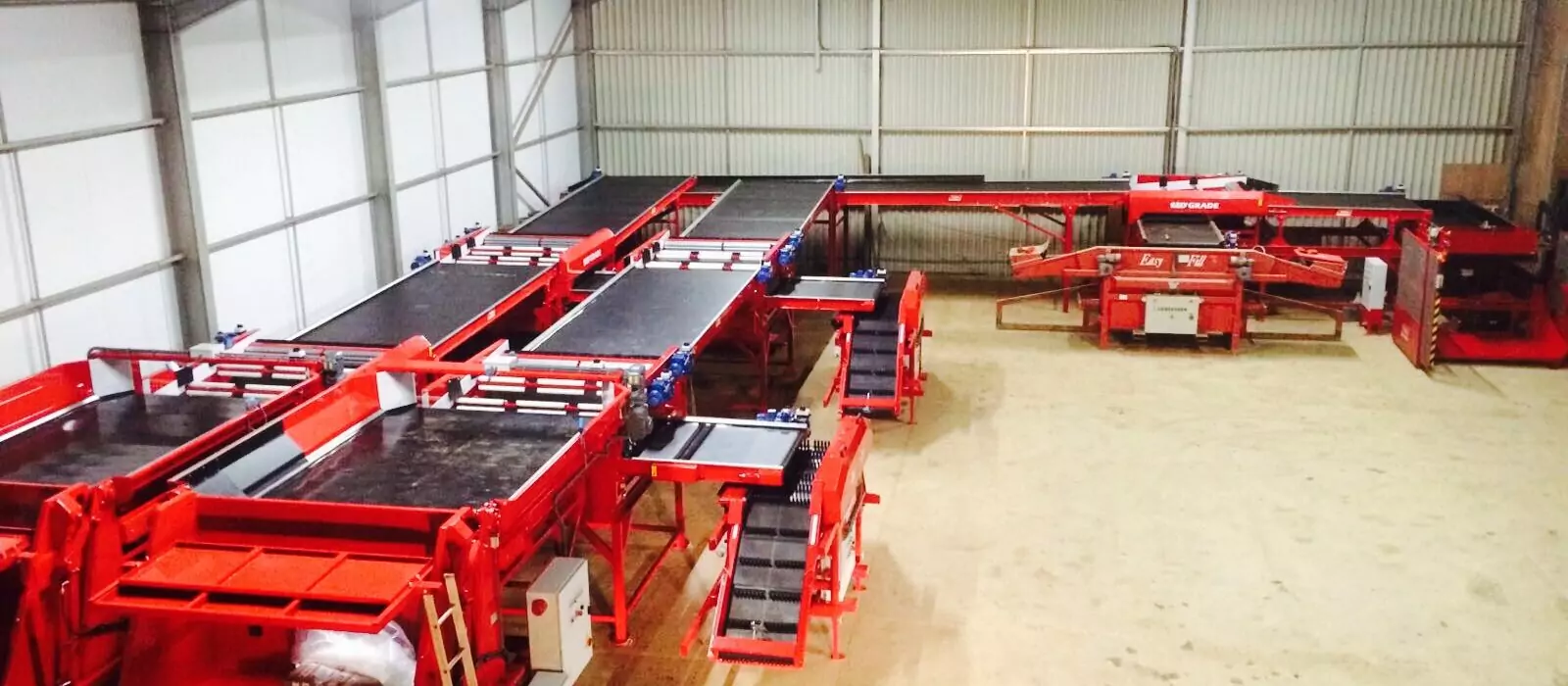 New Potato Grading Line - AR & SA White, Cornwall | Tong Engineering