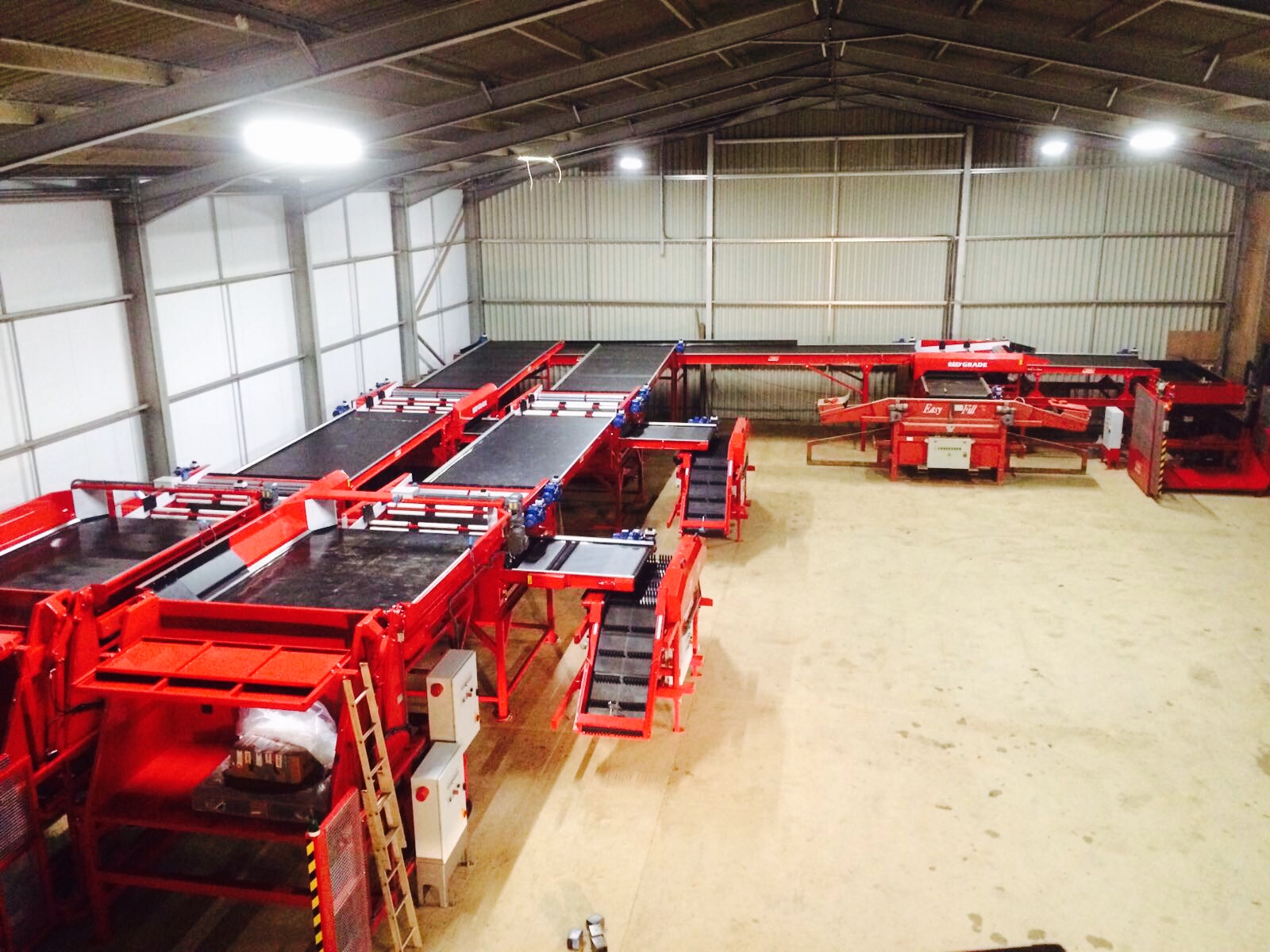 New Potato Grading Line - AR & SA White, Cornwall | Tong Engineering