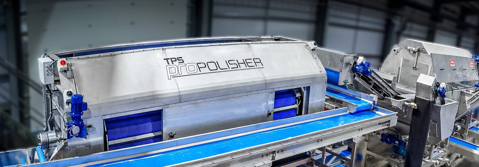 Tong TPS-ProPolisher & Next Generation Barrel Washer Vegetable Polishing Washing