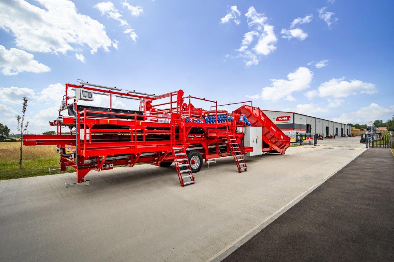 Potato Grader Mobile Tong Caretaker Grading