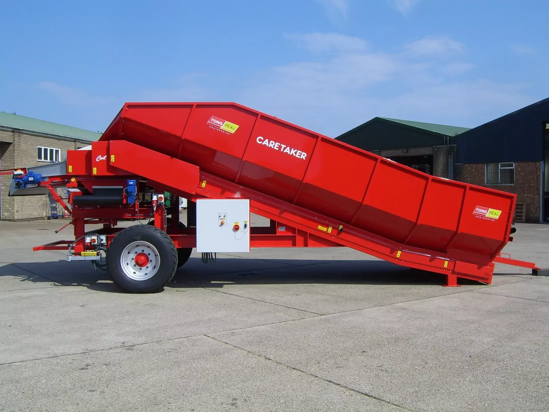 Tong Storemaker Advancements - Field Hopper Cleaner Loader