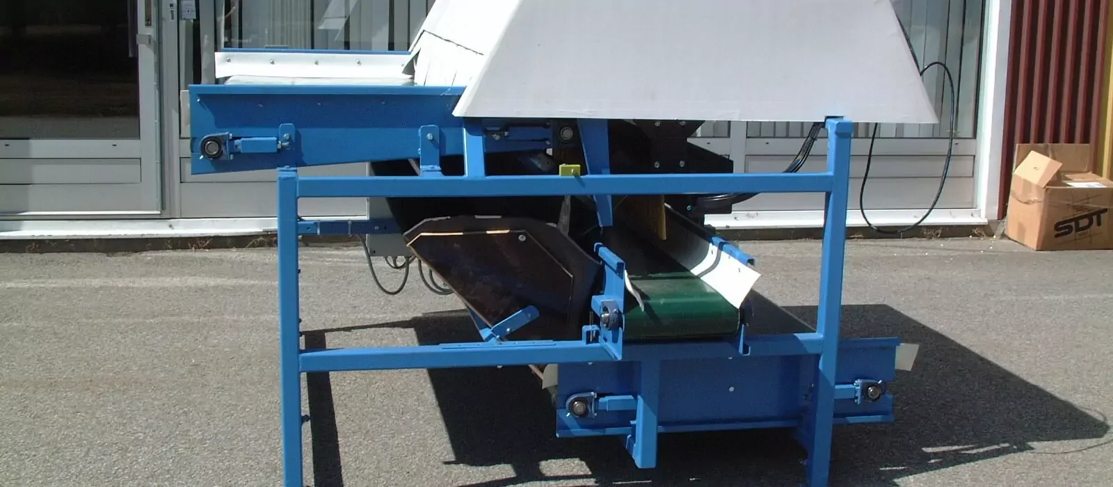 Tong UK distributor AgriSep stone and clod separator