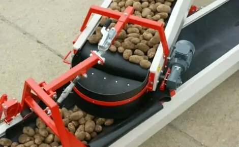 Mobile Conveyor potato