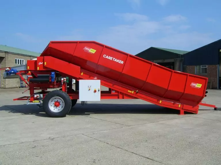 Tong Storemaker Advancements - Field Hopper Cleaner Loader
