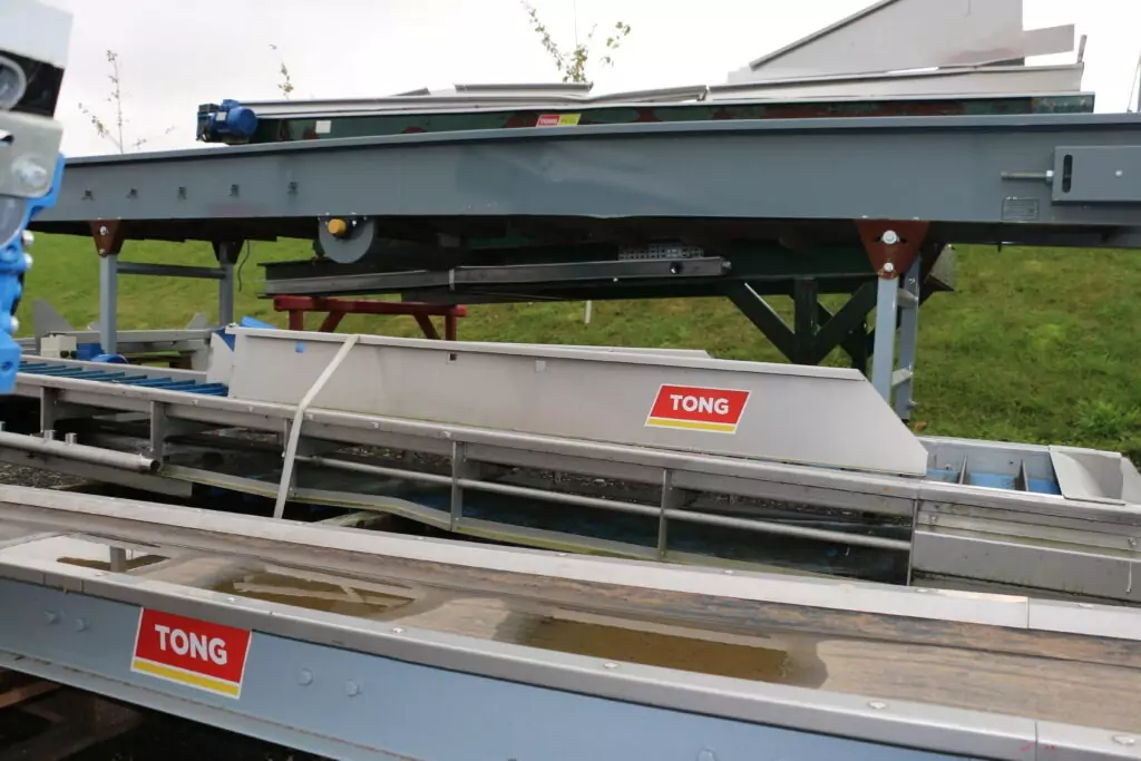 Used Vegetable Conveyors | Tong Engineering