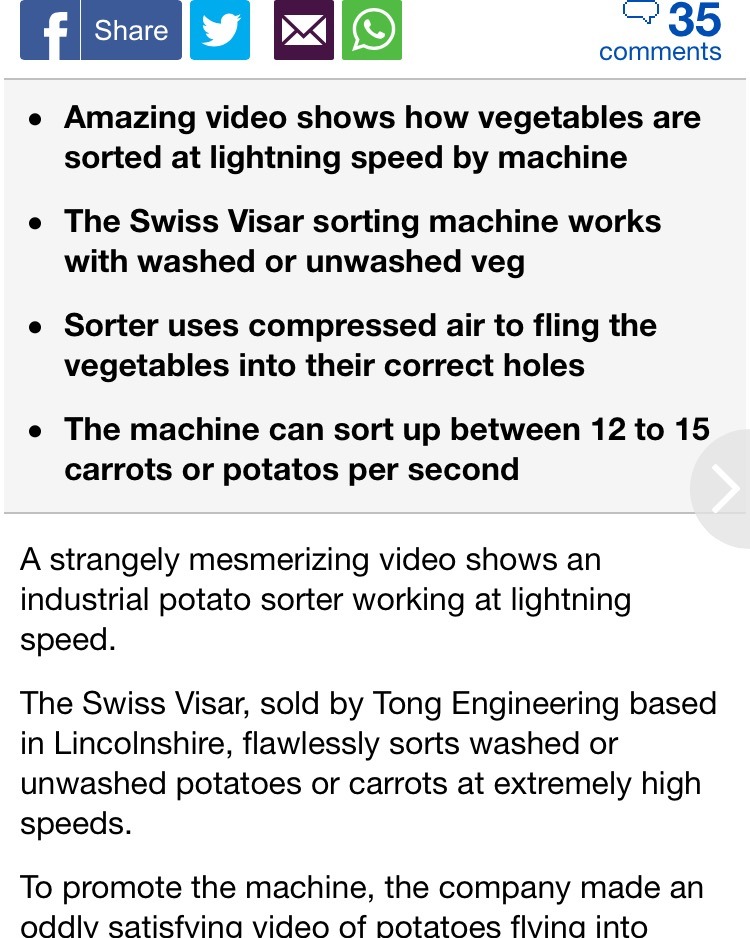 Daily Mail Visar Sortop Potato Optical Sorter Article (1)
