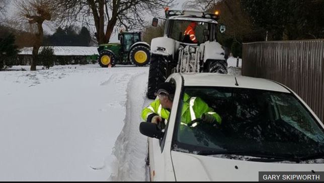Tractors Snow 2018