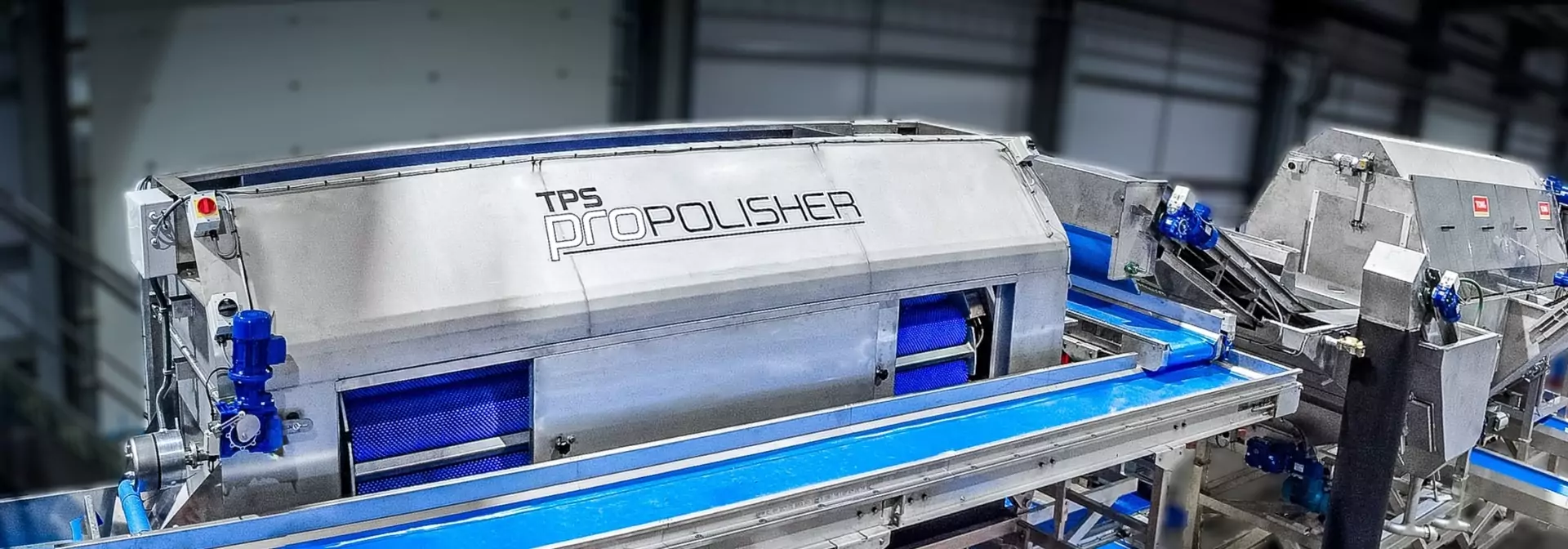 Tong TPS-ProPolisher & Next Generation Barrel Washer Vegetable Polishing Washing