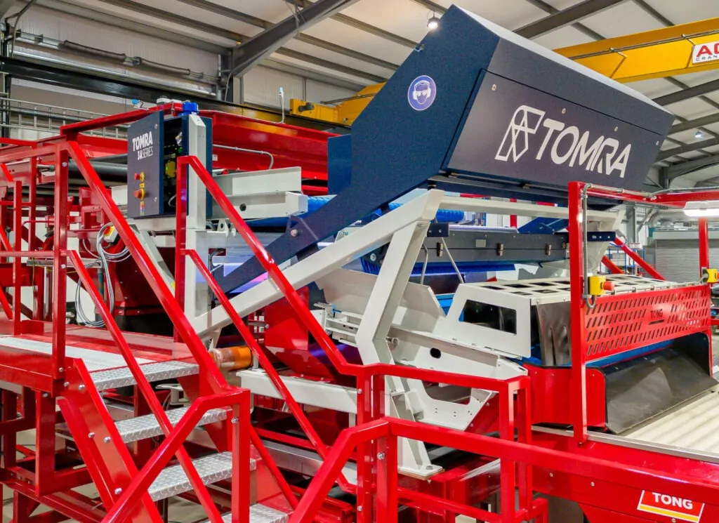 Tong TOMRA optical sorting line