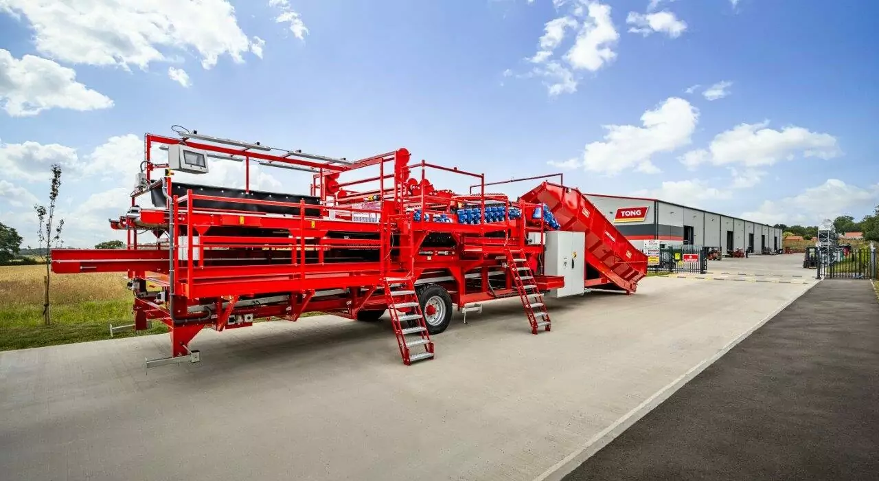 Potato Grader Mobile Tong Caretaker Grading