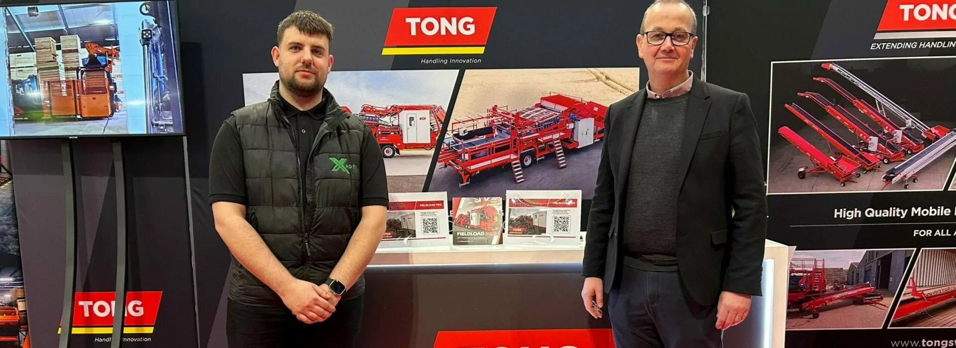 X-Agri Tong Josh Cousins (L) and Simon Lee (Right)